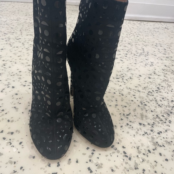 Alaia black heeled booties 39 - Picture 5 of 9